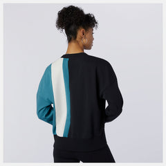 Black NB Athletics Higher Learning Crew New Balance Clothing