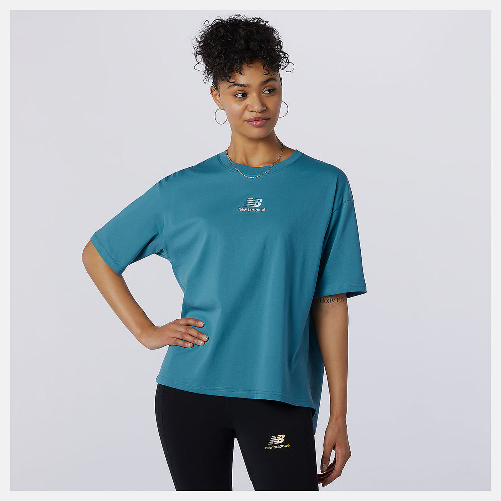 Sea NB Athletics Higher Learning Graphic Tee New Balance Clothing