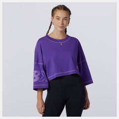 Prism Purple NB Essentials NBX Graphic Tee 2 New Balance Clothing