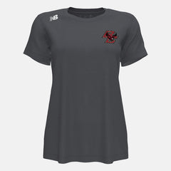 Dark Heather NB Short Sleeve Tech Tee(Boston College) New Balance Clothing