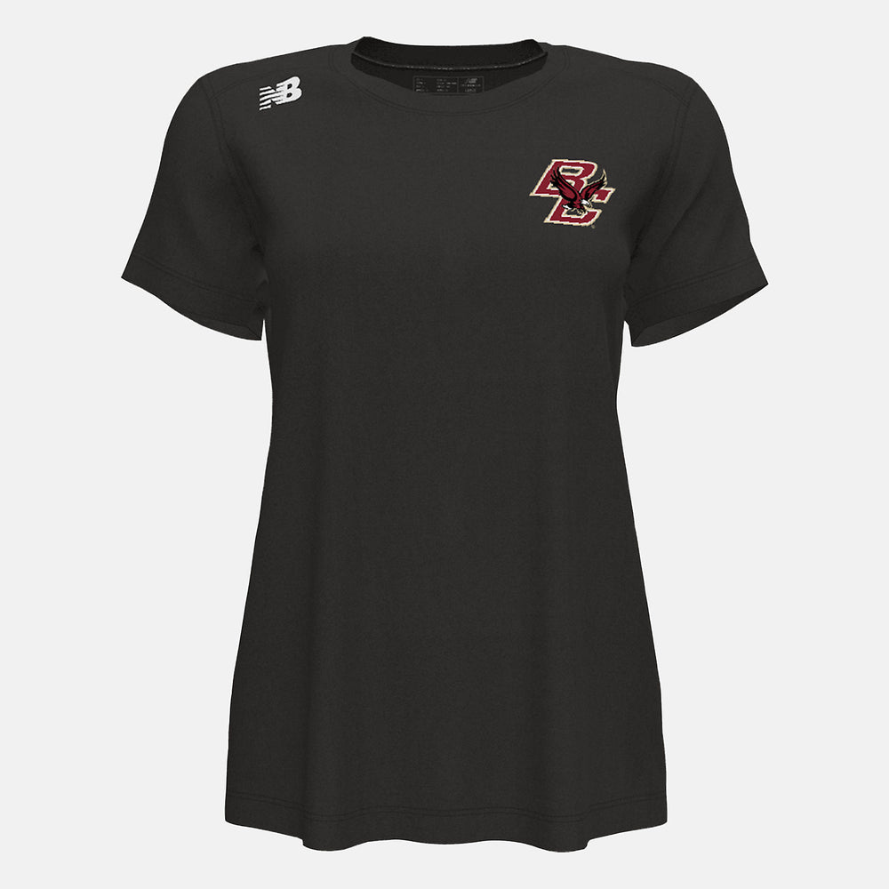Team Black NB Short Sleeve Tech Tee(Boston College) New Balance Clothing