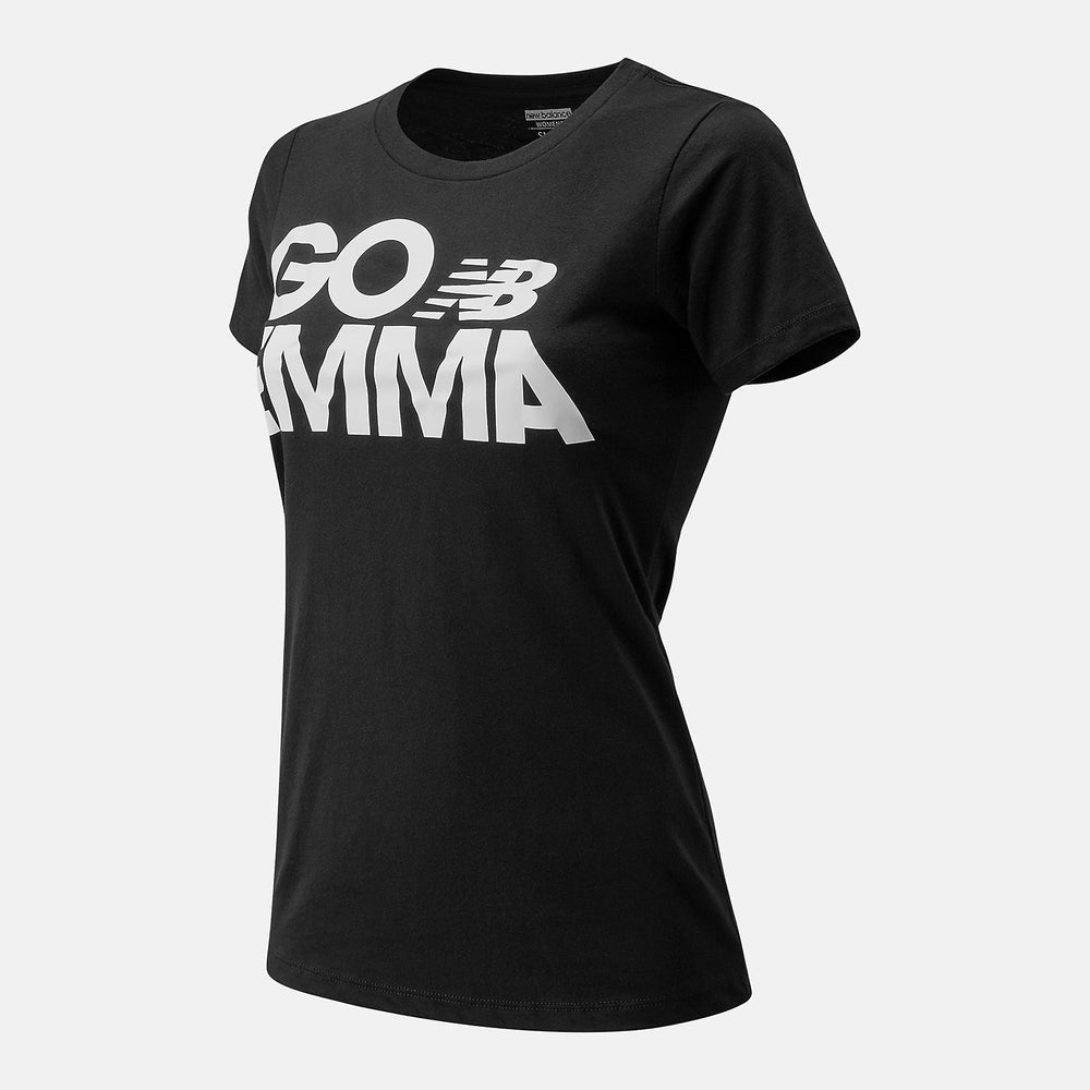 Black GO EMMA Tee New Balance Clothing