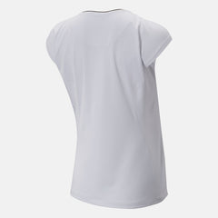 White Rally Cap Sleeve New Balance Clothing