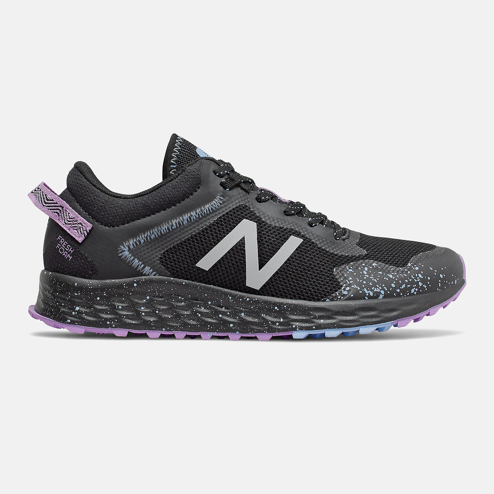 Black/Purple and Neo Violet Fresh Foam Arishi Trail New Balance Shoes