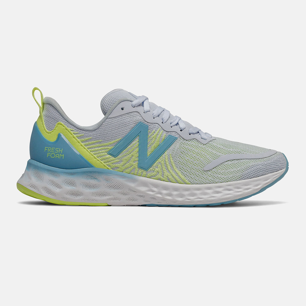 Moon Dust/Bali Blue and Lemon Slush Fresh Foam Tempo New Balance Shoes