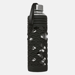 Black 20 oz Glass Water Bottle New Balance Accessories