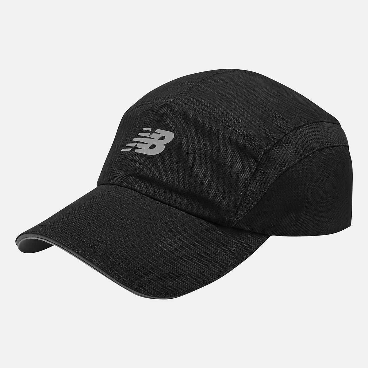 Black 5 Panel Performance Hat New Balance Accessories