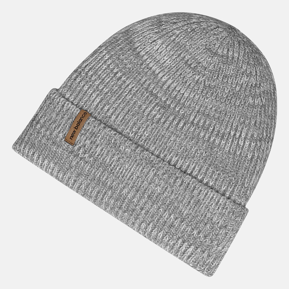 Athletic Grey Oversize Cuff Watchman Beanie New Balance Accessories