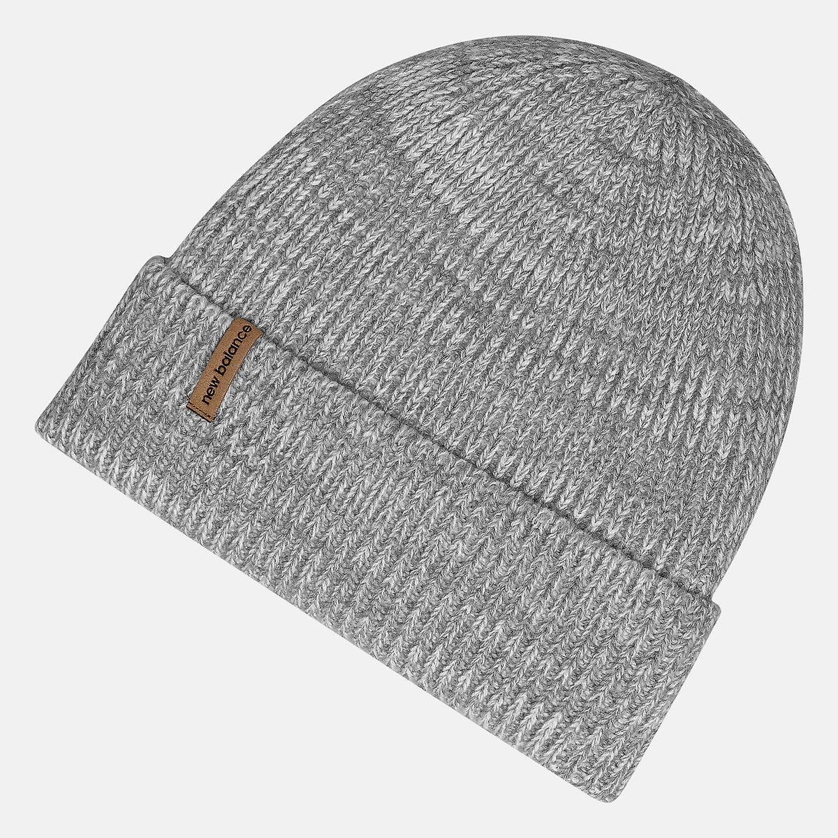 Athletic Grey Oversize Cuff Watchman Beanie New Balance Accessories