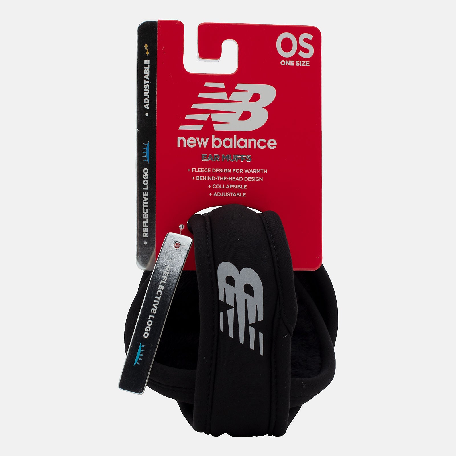 Black NB Earmuffs New Balance Accessories