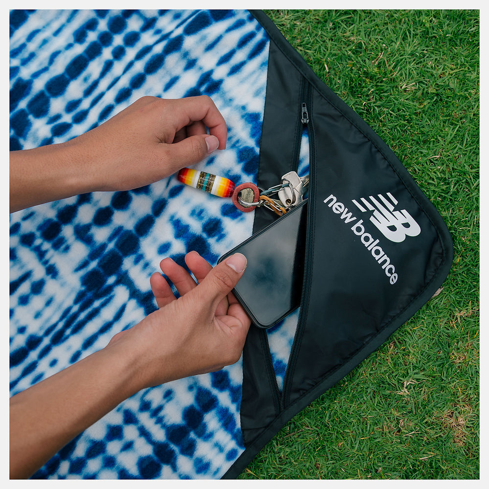 Indigo/White Slowtide X New Balance Camp Blanket New Balance Accessories