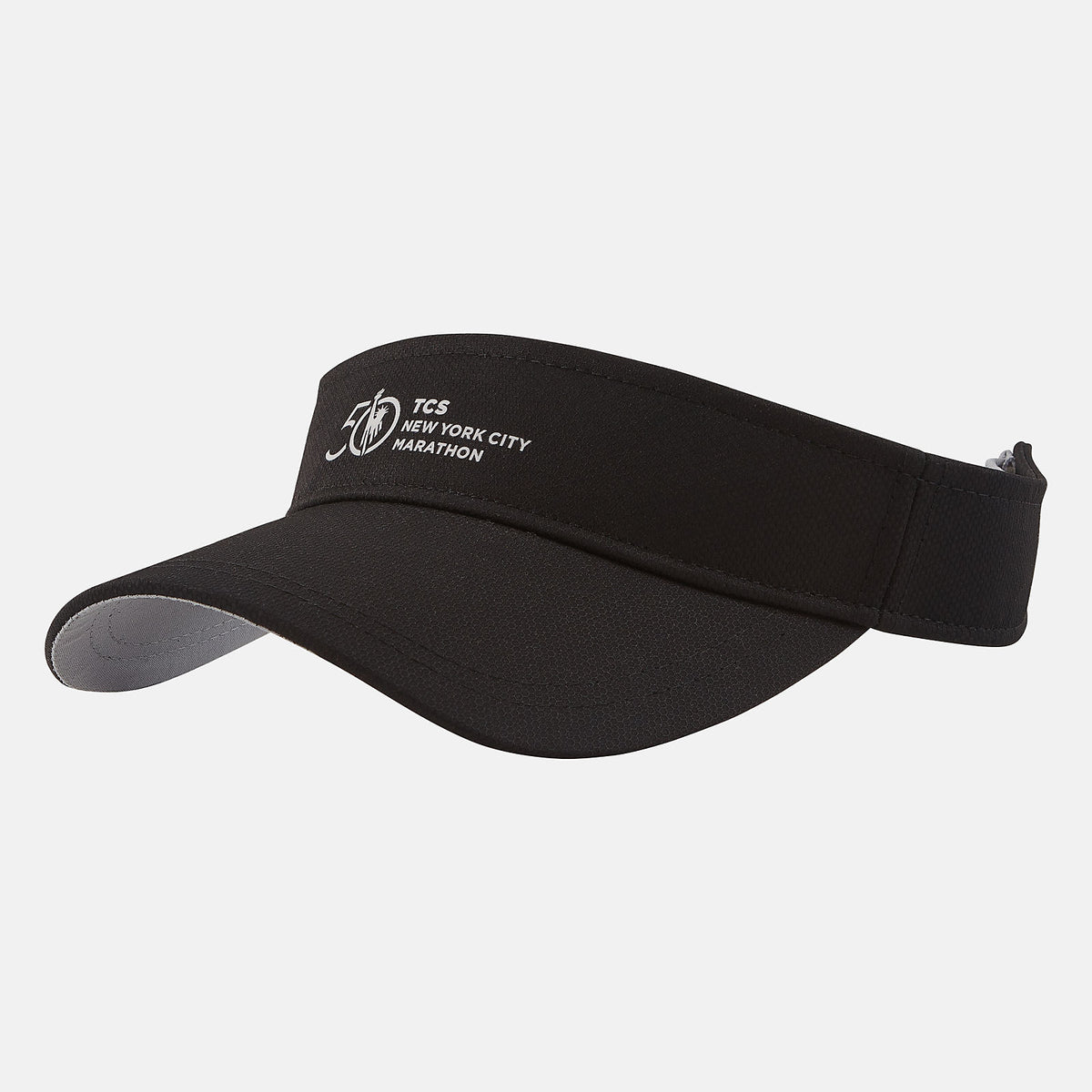 Black NYC Marathon Performance Visor New Balance Accessories
