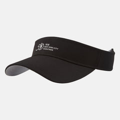 Black NYC Marathon Performance Visor New Balance Accessories