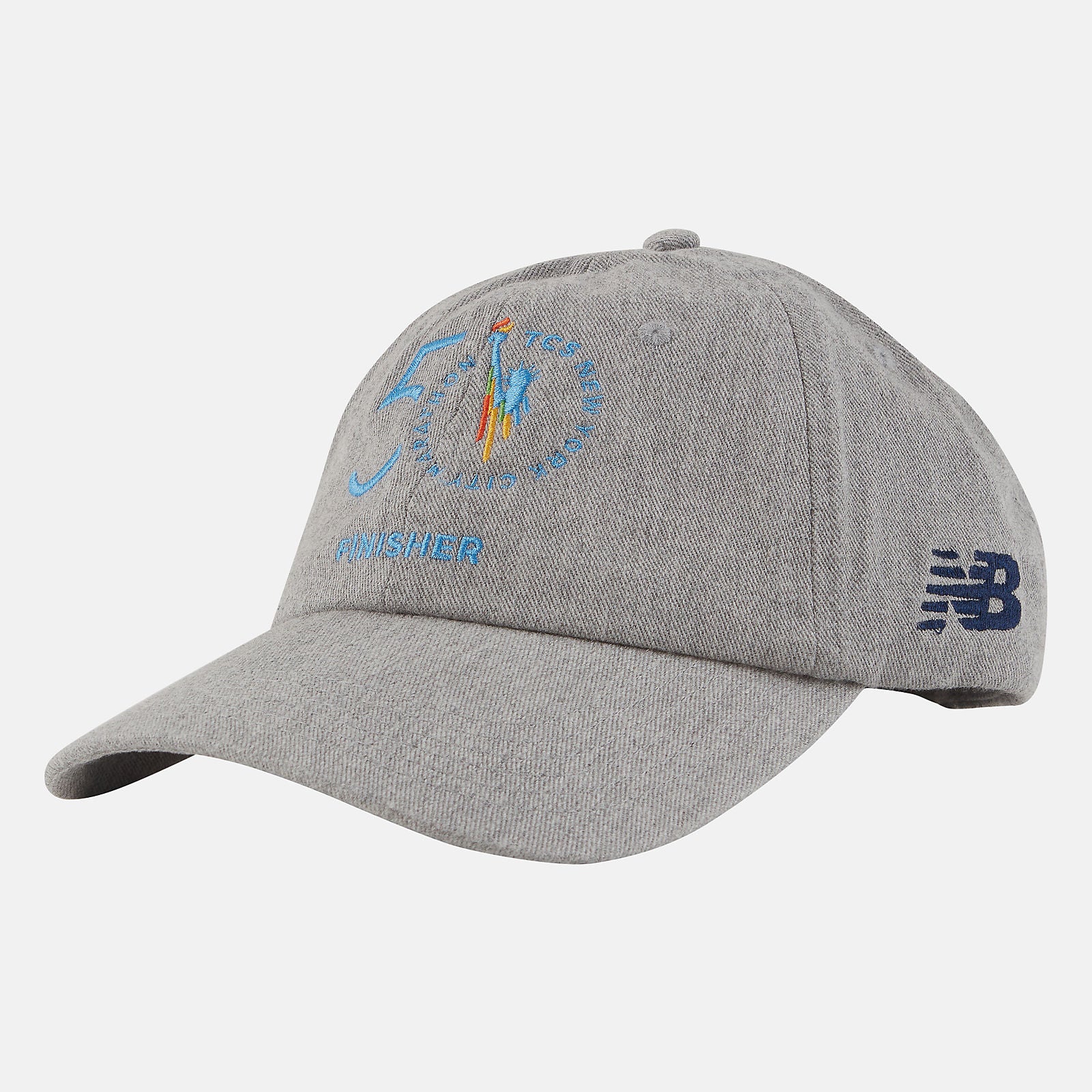 Athletic Grey NYC Marathon 6-Panel Finisher Cap New Balance Accessories