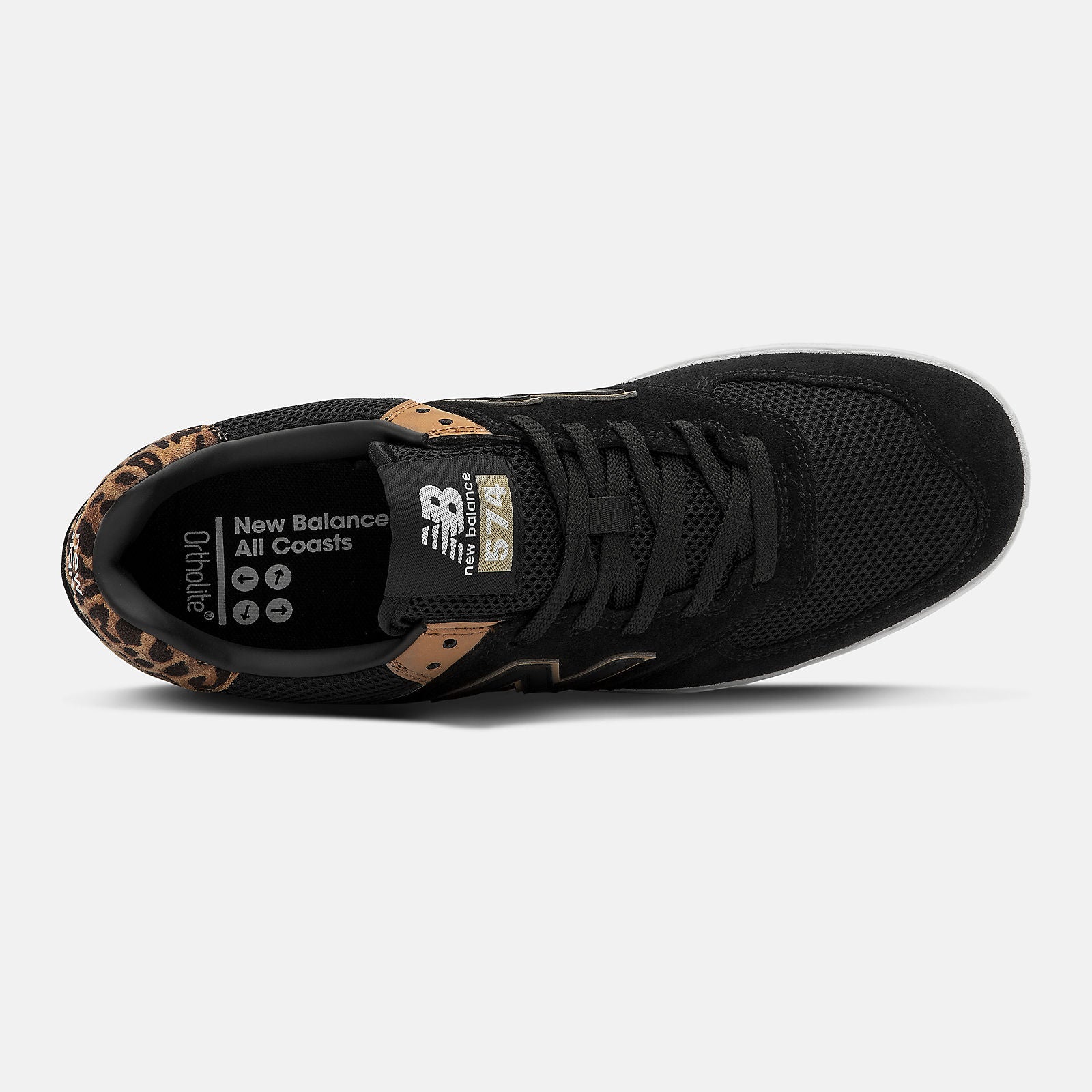 Black/Brown All Coasts 574 New Balance Shoes