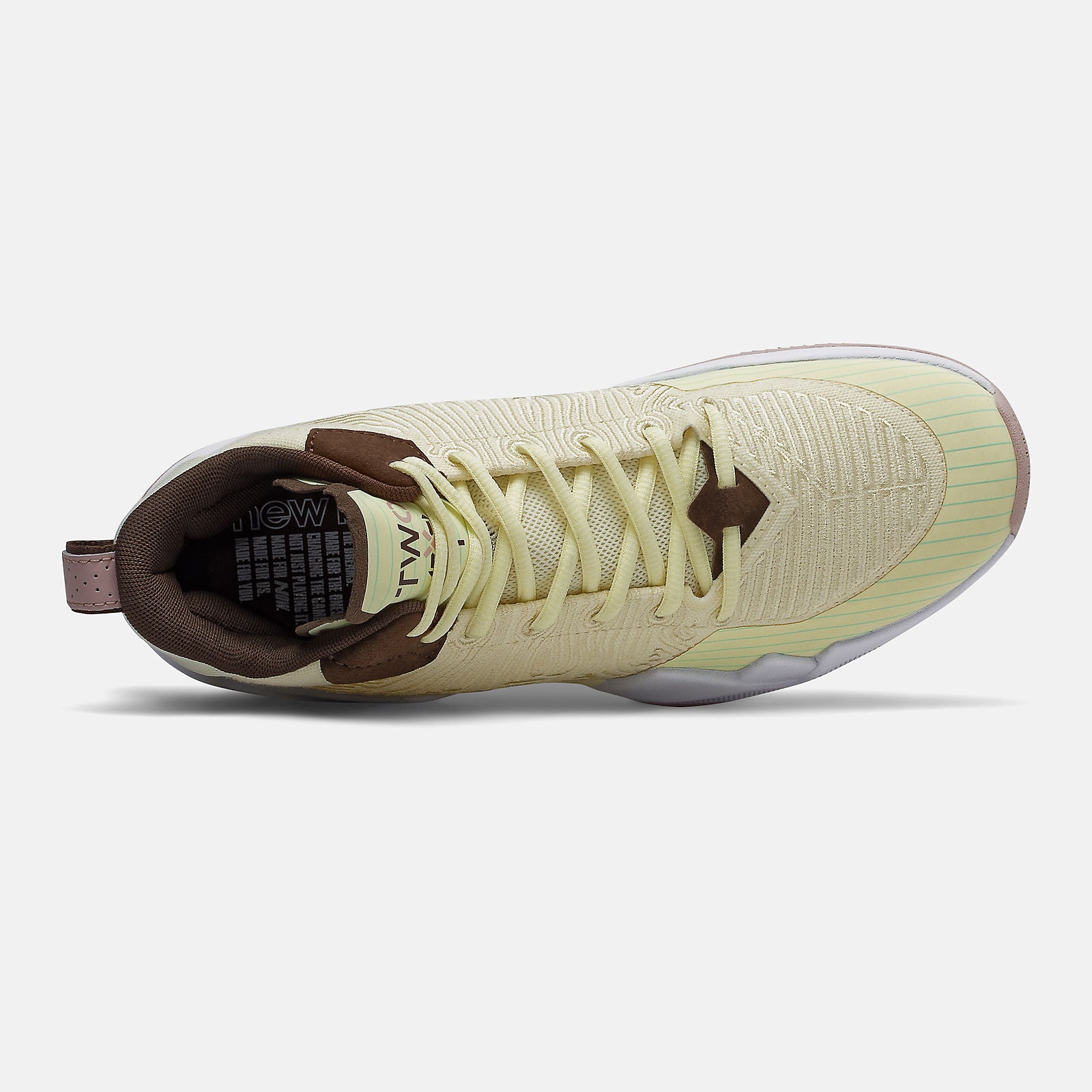 Yellow/White TWO WXY New Balance Shoes