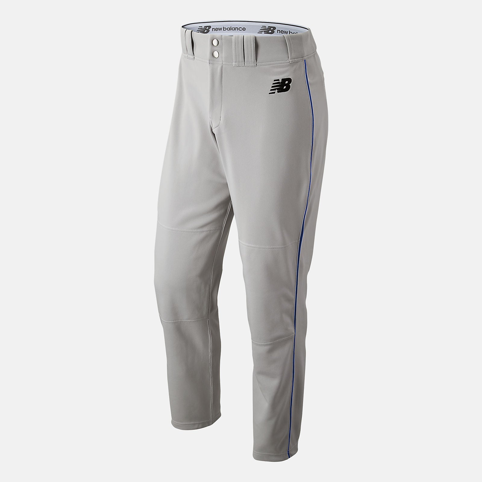 Grey/Royal Blue Adversary 2 Baseball Piped Pant Athletic New Balance Clothing