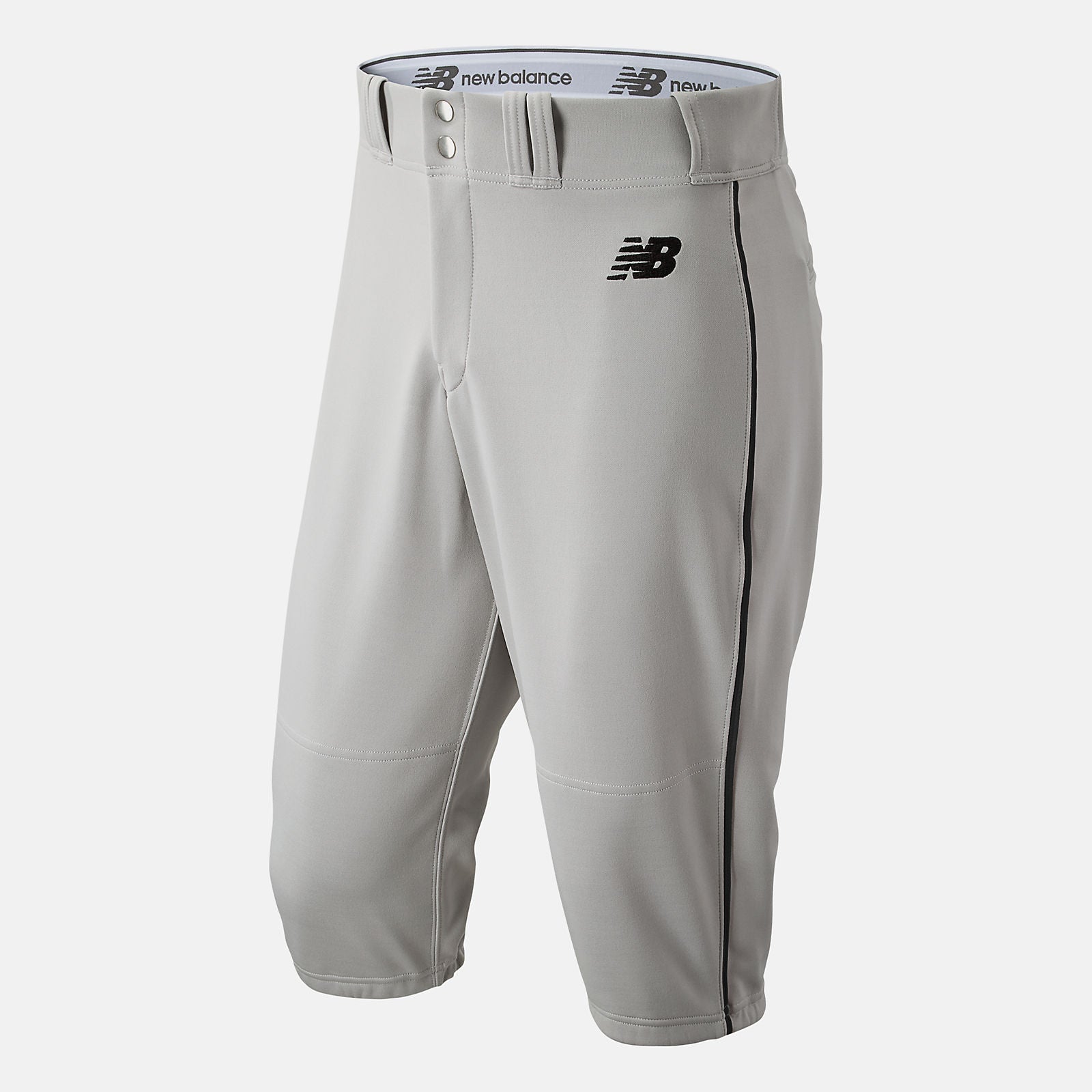 Grey/Black Adversary 2 Baseball Piped Knicker Athletic New Balance Clothing