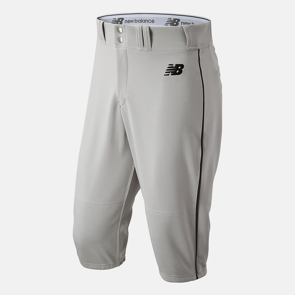 Grey/Black Adversary 2 Baseball Piped Knicker Athletic New Balance Clothing