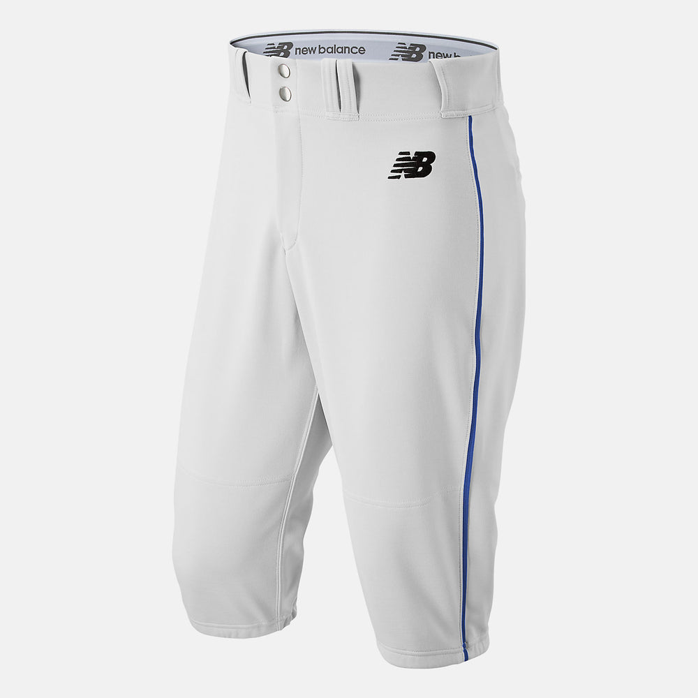 White/Blue Adversary 2 Baseball Piped Knicker Athletic New Balance Clothing