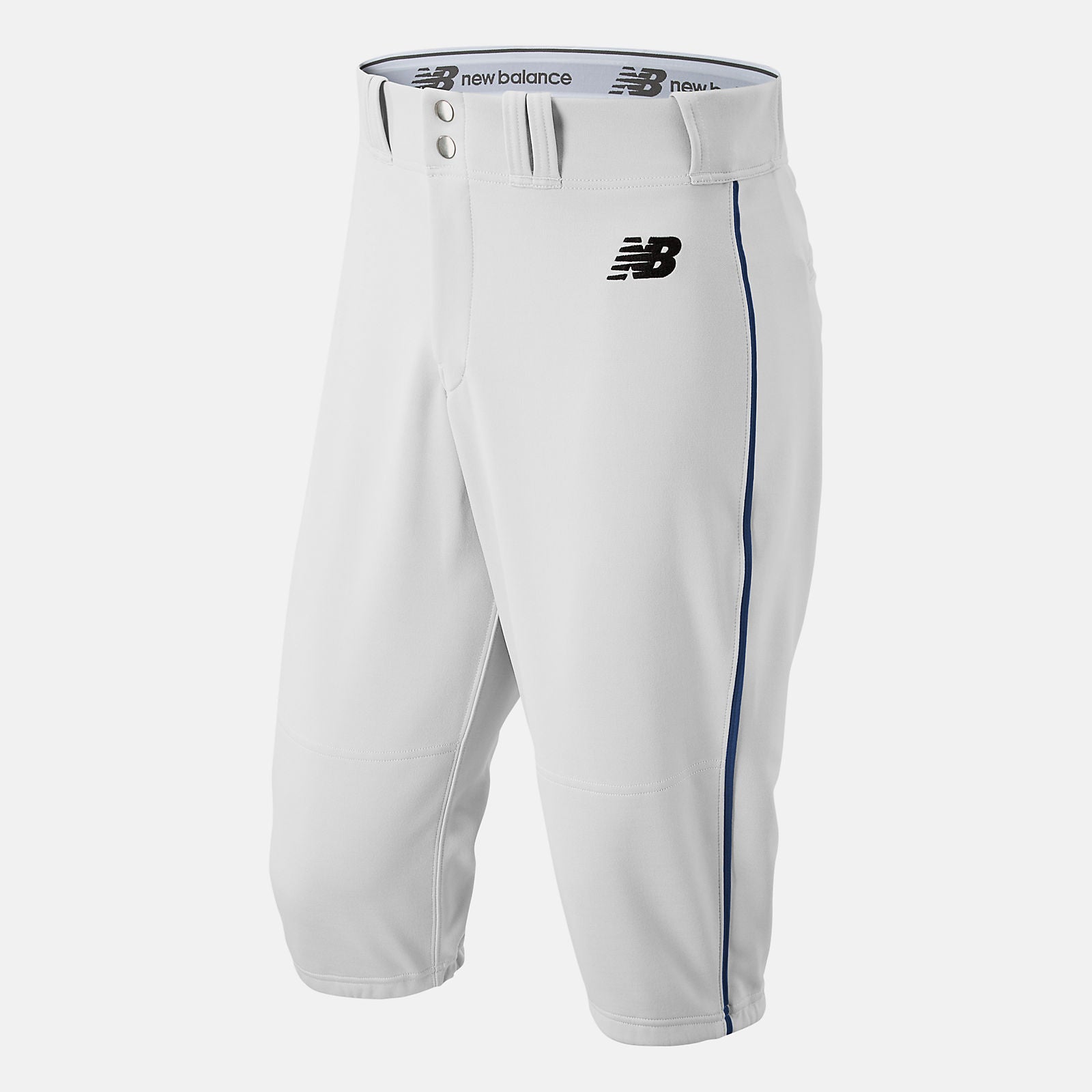 White/Navy Adversary 2 Baseball Piped Knicker Athletic New Balance Clothing