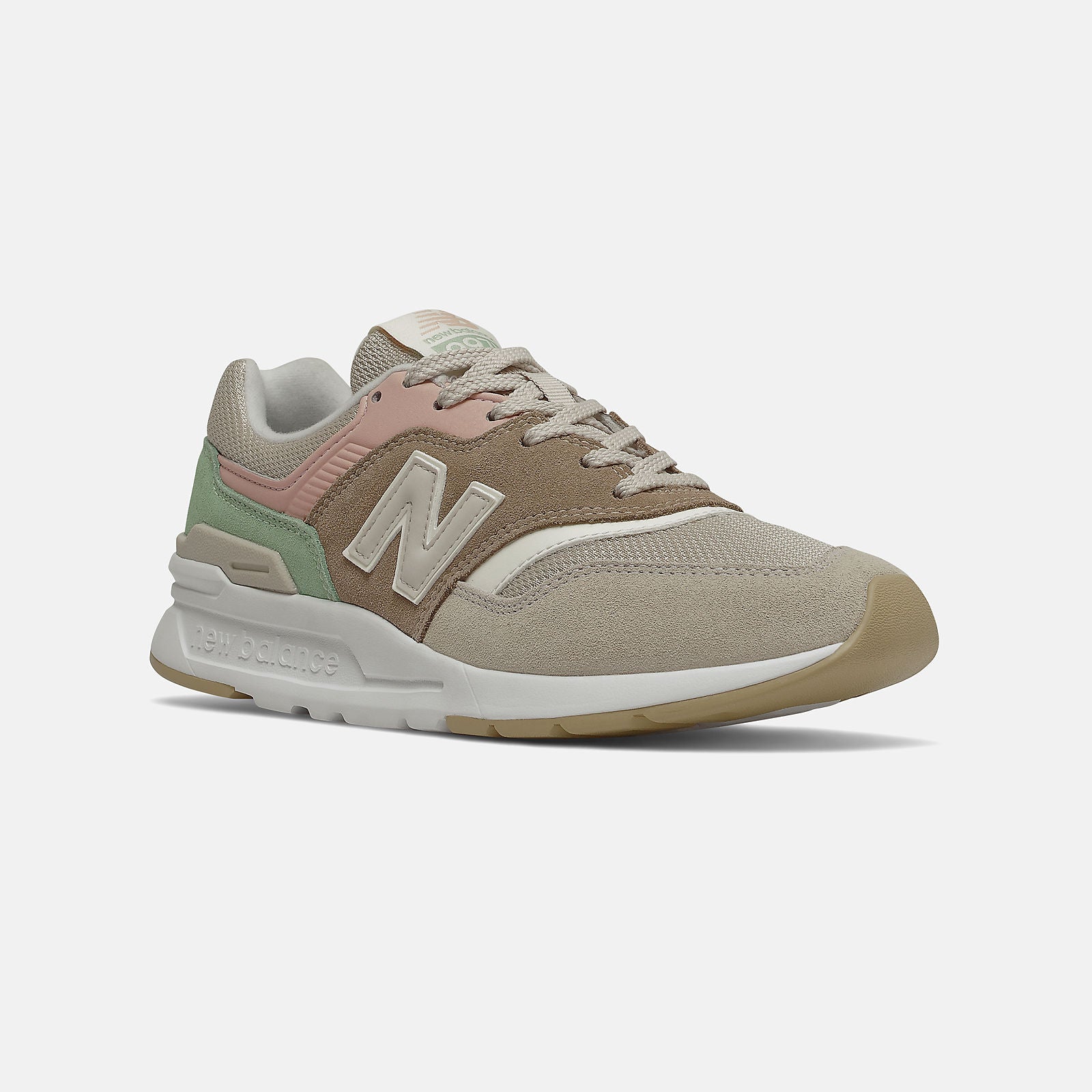 Tan/Pink CW997HV1 New Balance Shoes