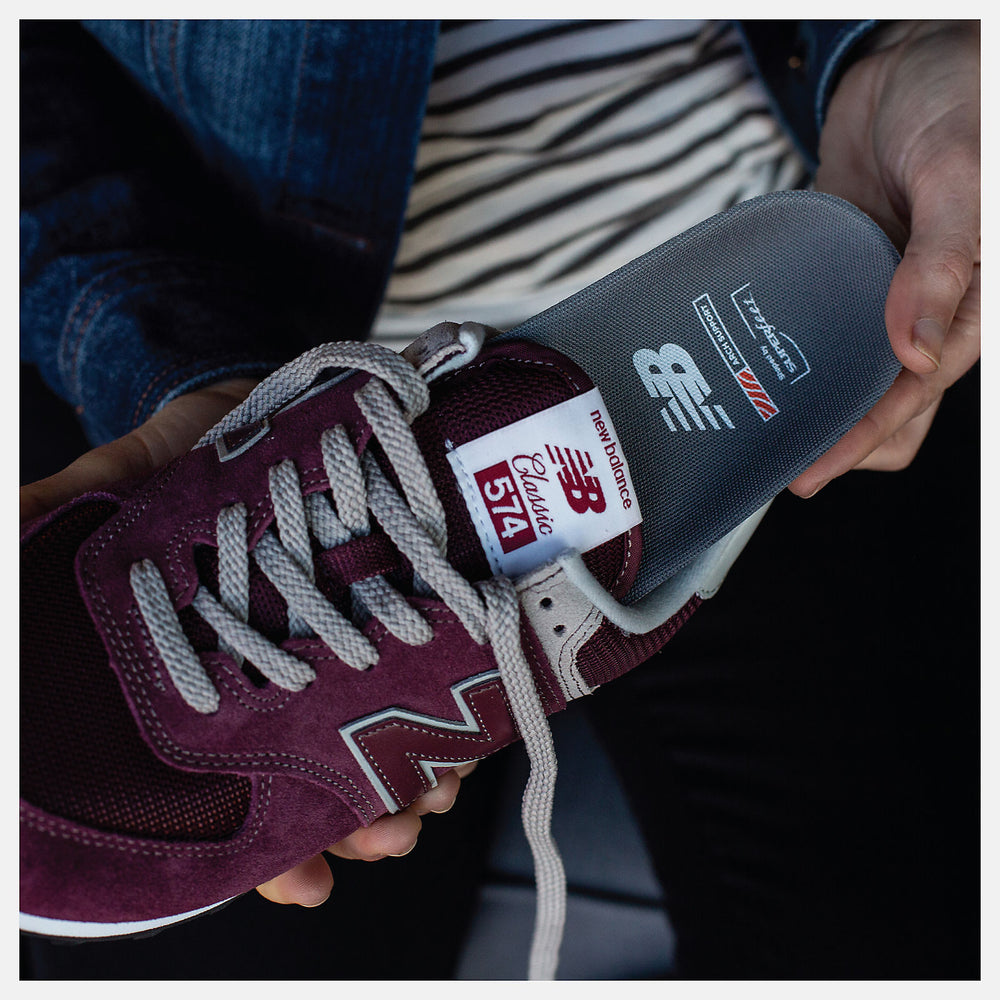 Light Grey/Black Casual Arch Support Insole New Balance Accessories