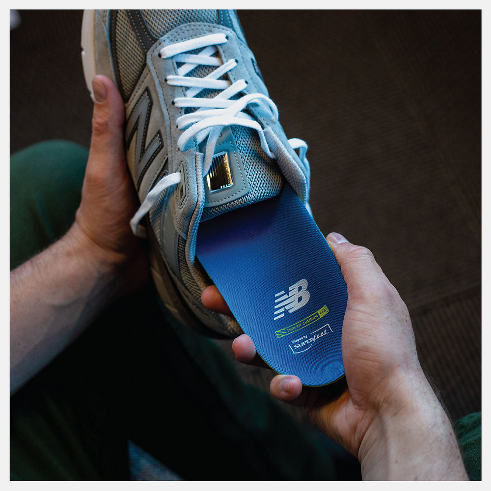 Hi Lite/Black and Blue Running Thin-Fit Cushion CFX Insole New Balance Accessories