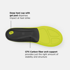 Hi Lite/Black Running Ultra Cushion CFX Insole New Balance Accessories