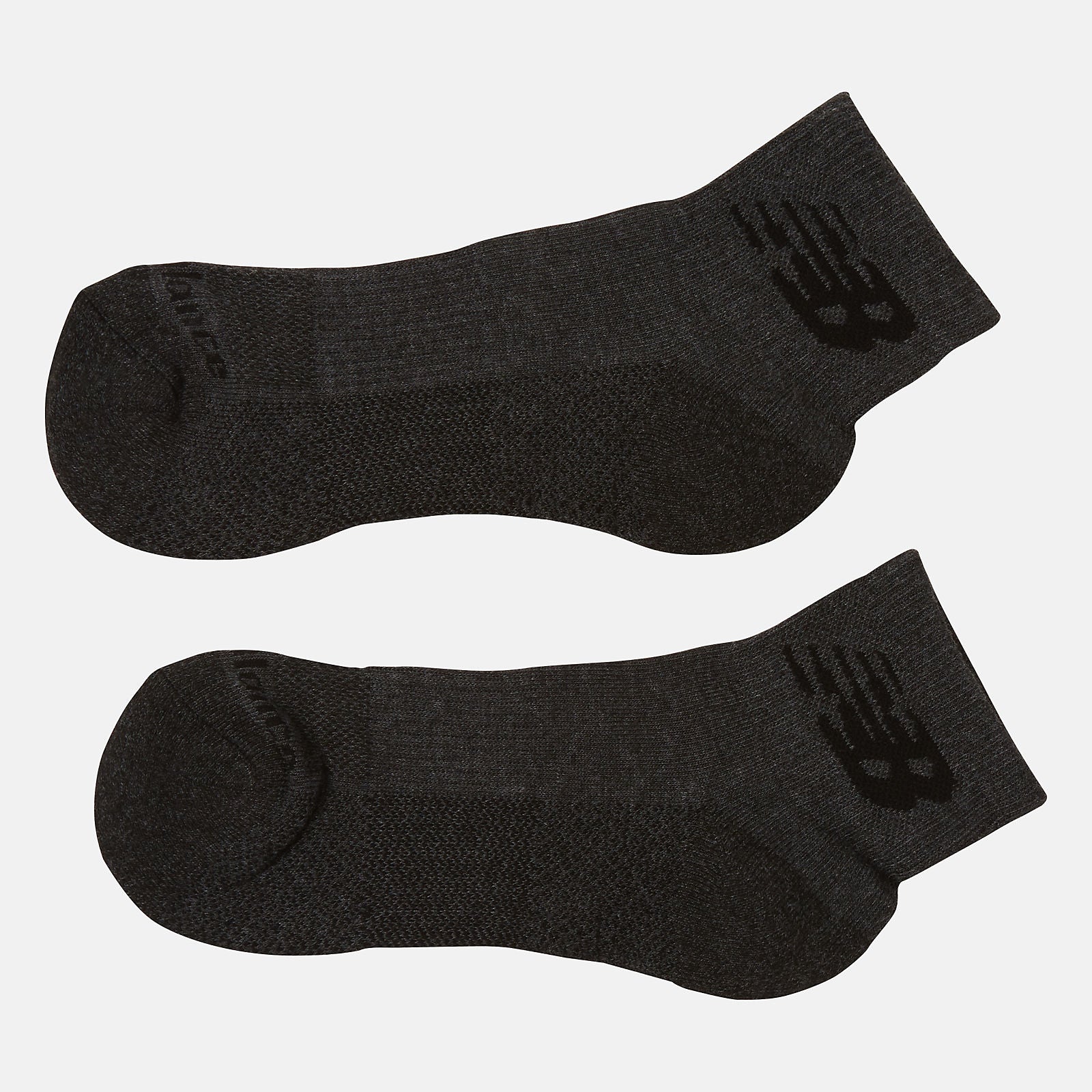 Grey Cooling Cushion Performance Quarter Socks 2 Pair New Balance Accessories