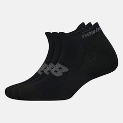 Black Strategic Cushion Low-Cut Tab Socks 3 Packs New Balance Accessories