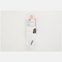 White Strategic Cushion Low-Cut Tab Socks 3 Packs New Balance Accessories