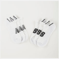White Strategic Cushion Low-Cut Tab Socks 3 Packs New Balance Accessories