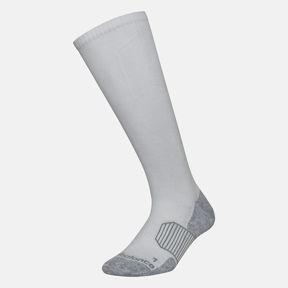 White Strategic Cushion OTC Sock 1 Pair New Balance Accessories