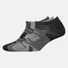 Grey Performance Cushion No Show Socks 3 Pack New Balance Accessories