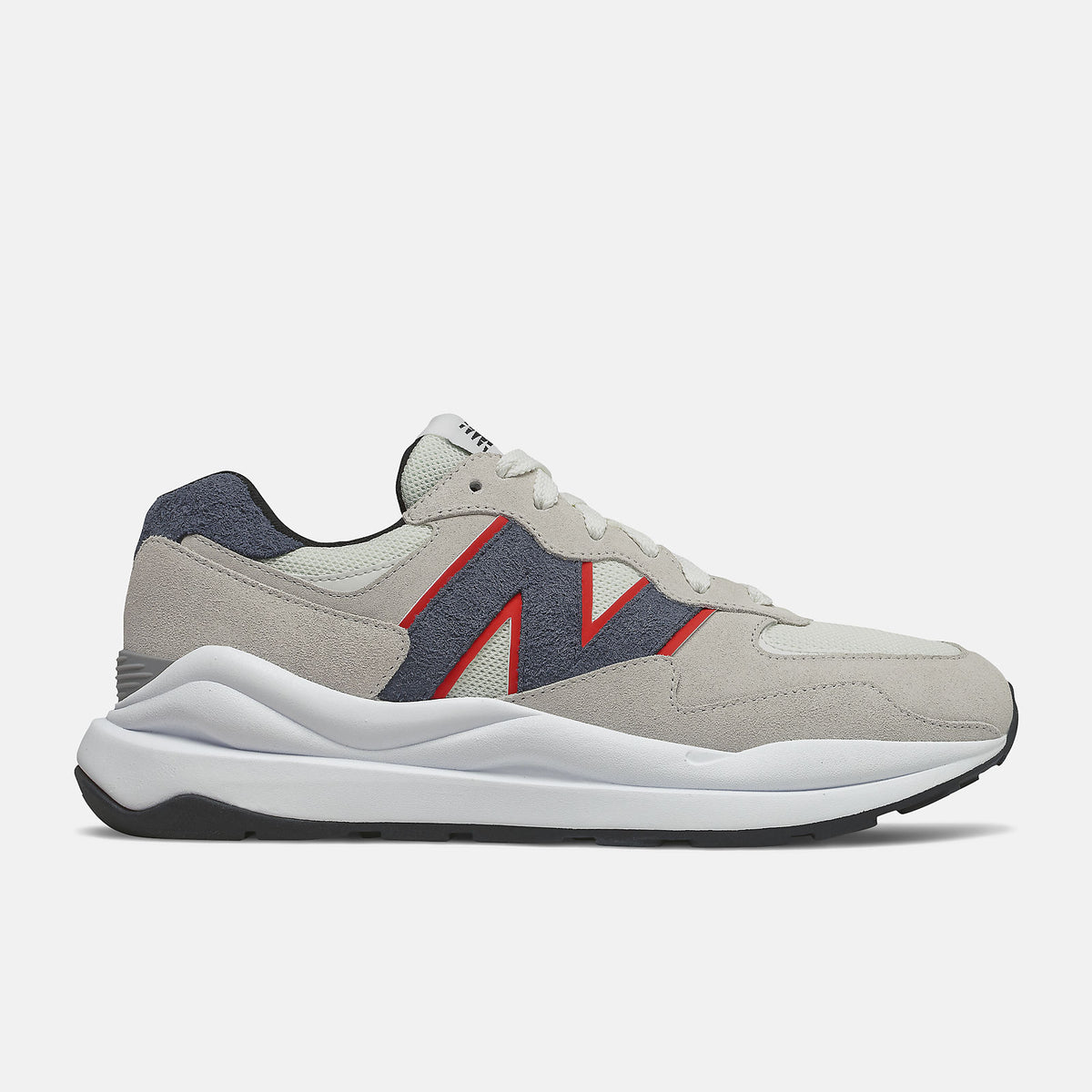 NB White/Navy 57/40 New Balance Shoes