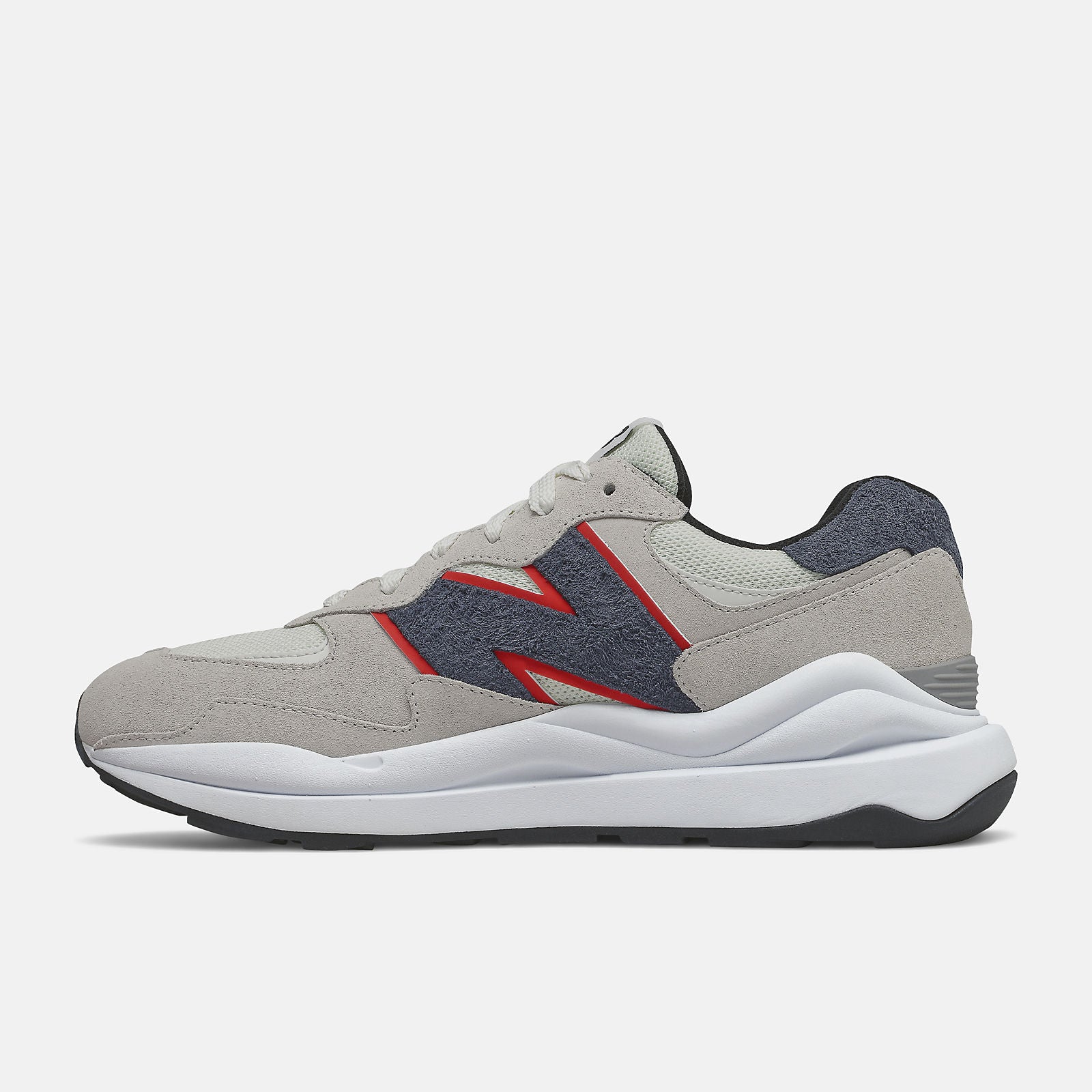NB White/Navy 57/40 New Balance Shoes