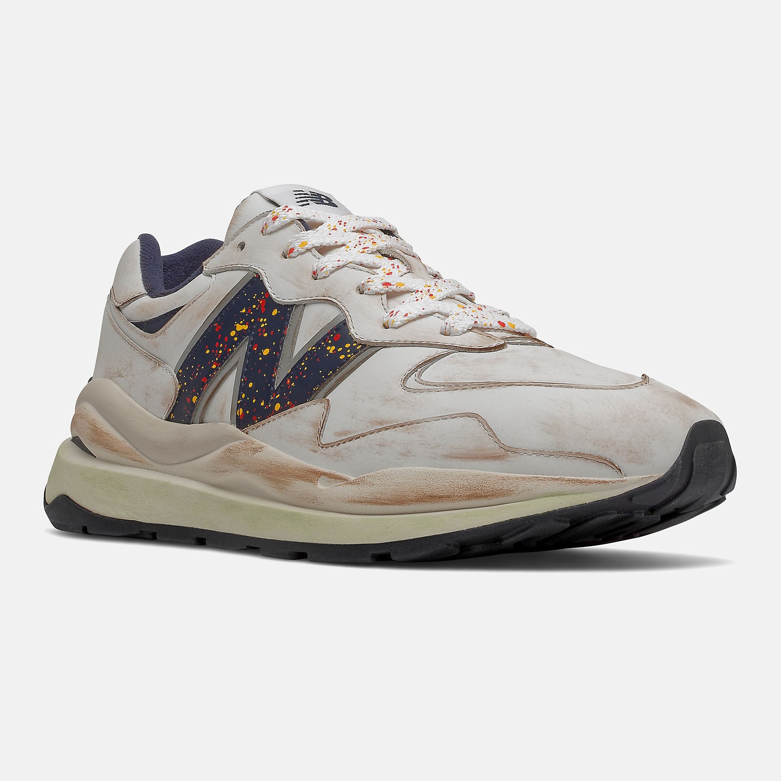 White/Natural Indigo 57/40 New Balance Shoes