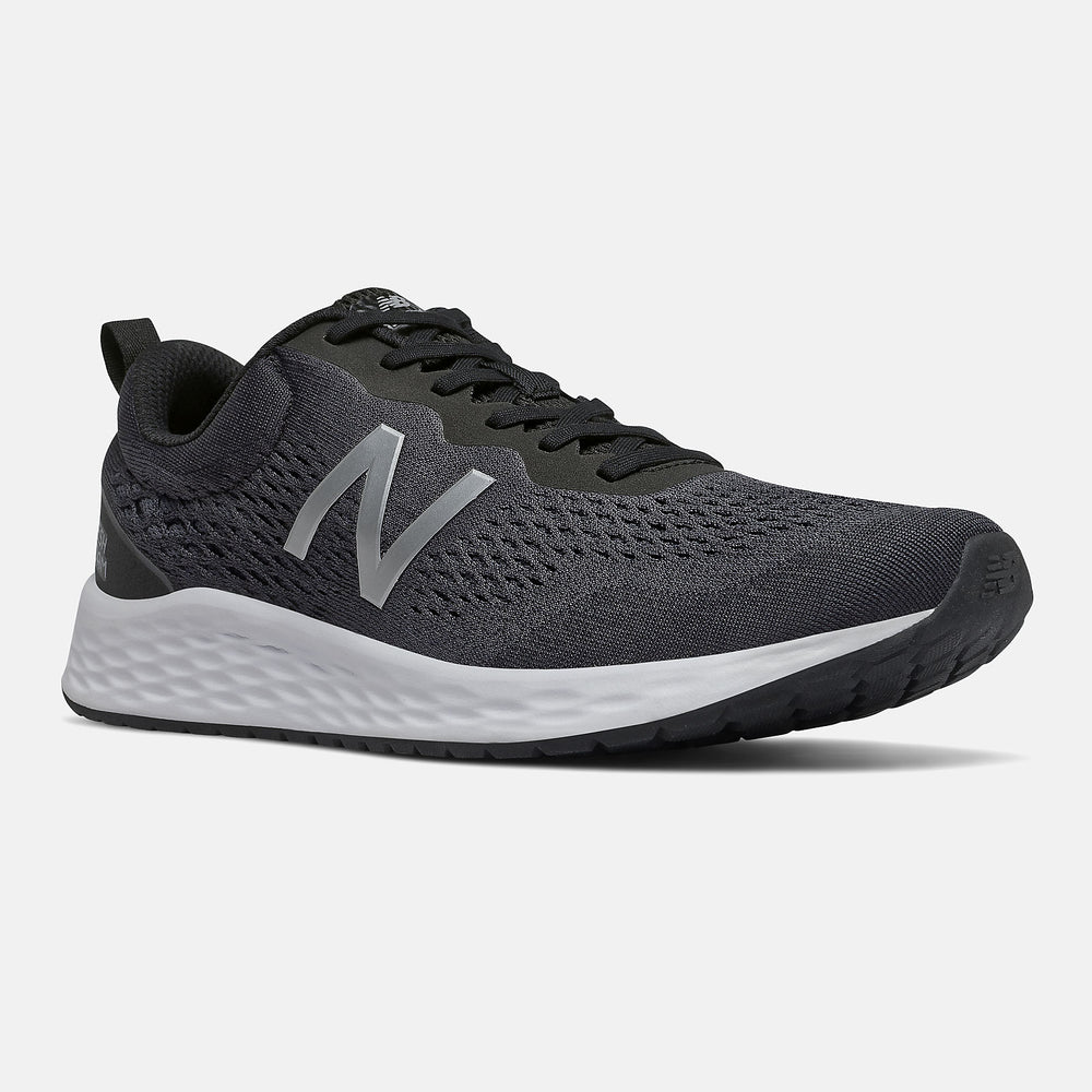 Black/Orca and Silver Metallic Fresh Foam Arishi v3 New Balance Shoes