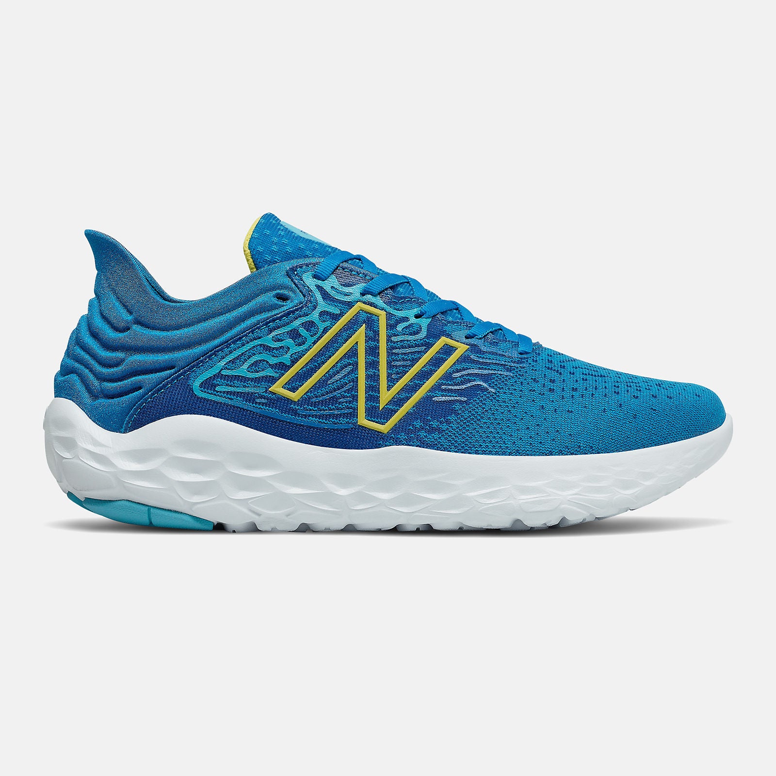 Wave Blue/Citra Yellow Fresh Foam Beacon v3 New Balance Shoes