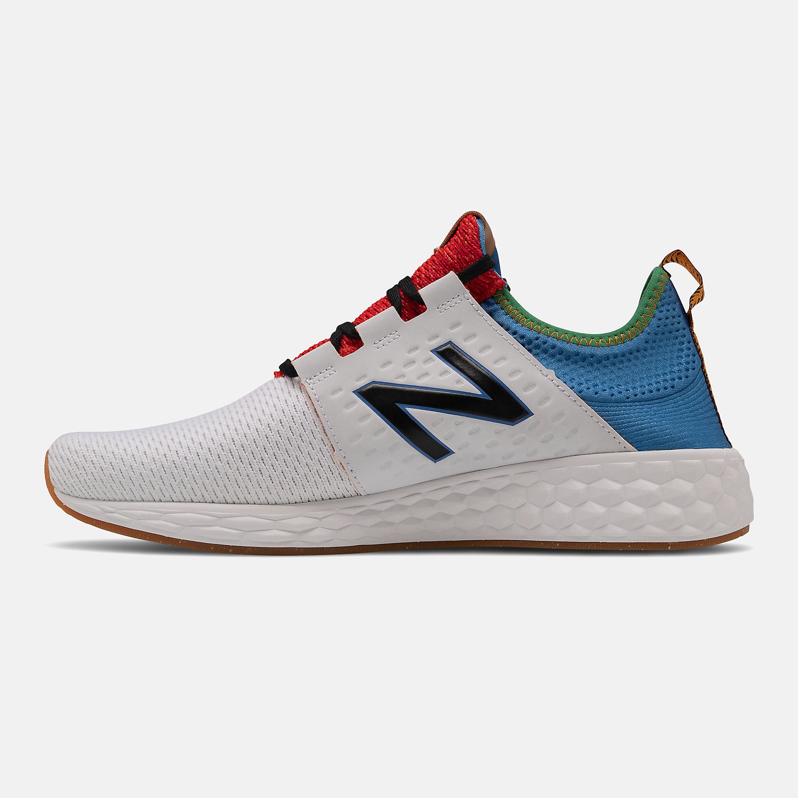 White/Faded Cobalt Fresh Foam Cruzv1 Reissue New Balance Shoes