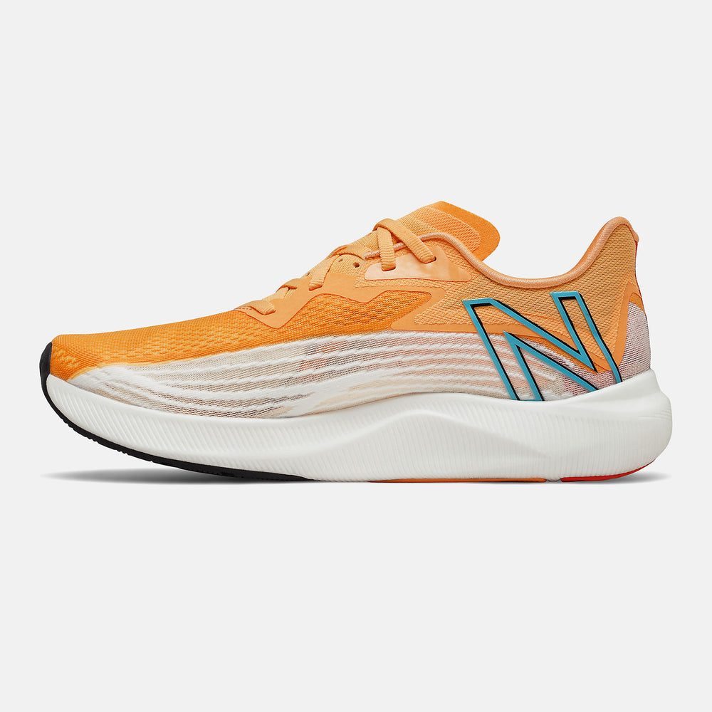 White/Habanero FuelCell Rebel v2 New Balance Shoes