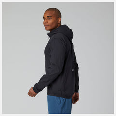 Black Impact Run Light Pack Jacket New Balance Clothing