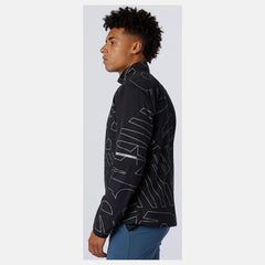 Black Reflective Accelerate Protect Jacket New Balance Clothing