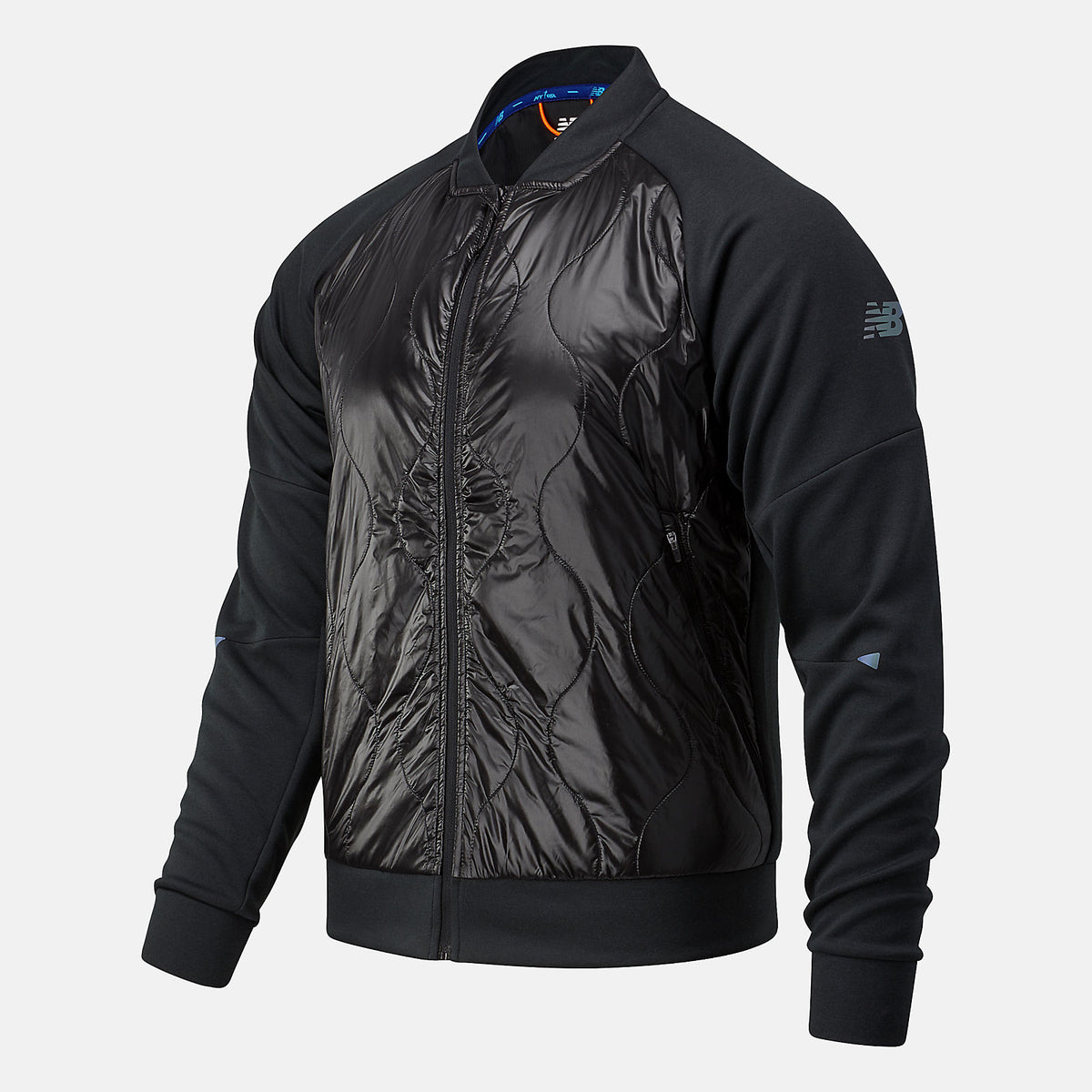Black NYC Marathon Q Speed Heat Jacket New Balance Clothing