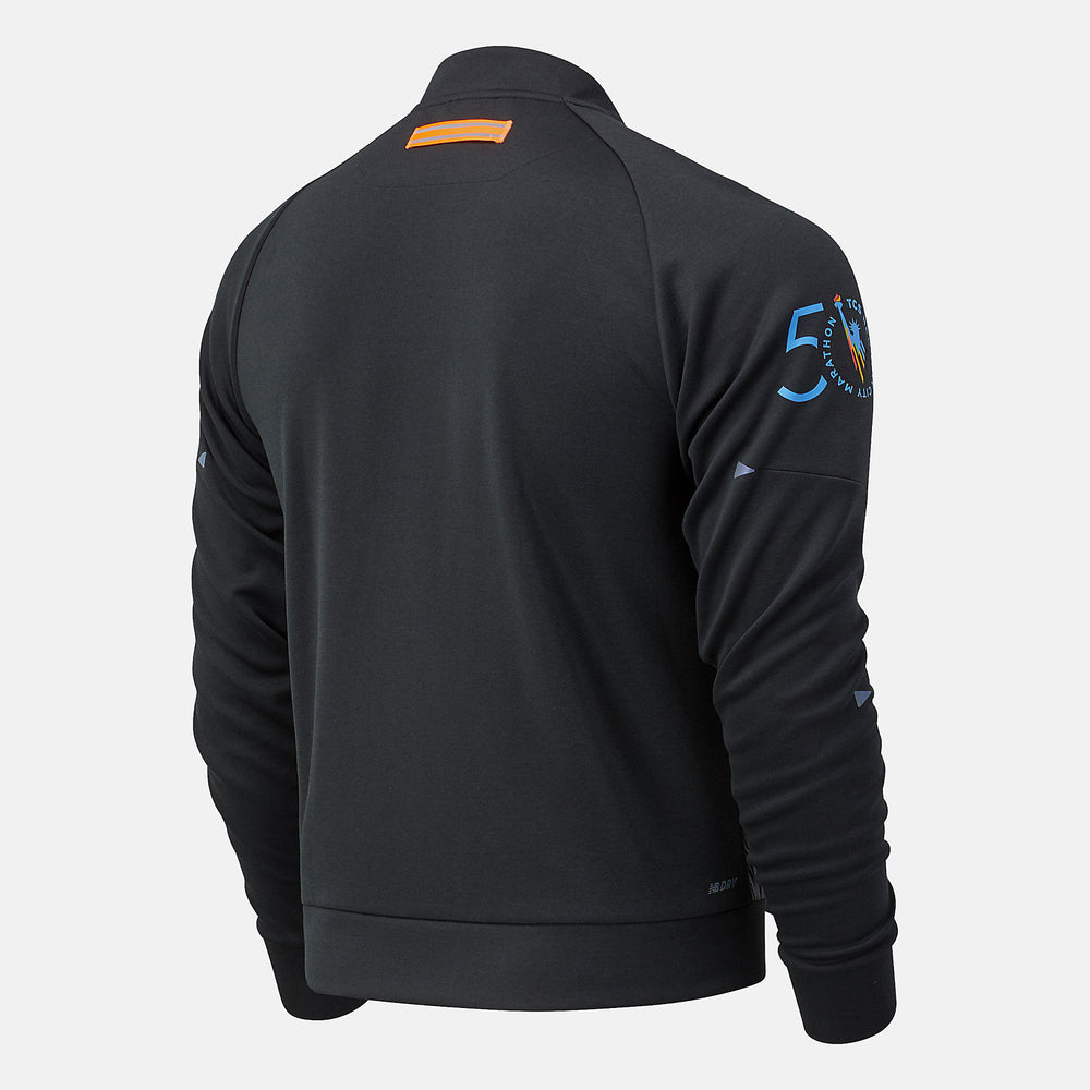 Black NYC Marathon Q Speed Heat Jacket New Balance Clothing
