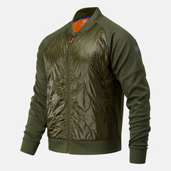 Oak Leaf Green NYC Marathon Q Speed Heat Jacket New Balance Clothing