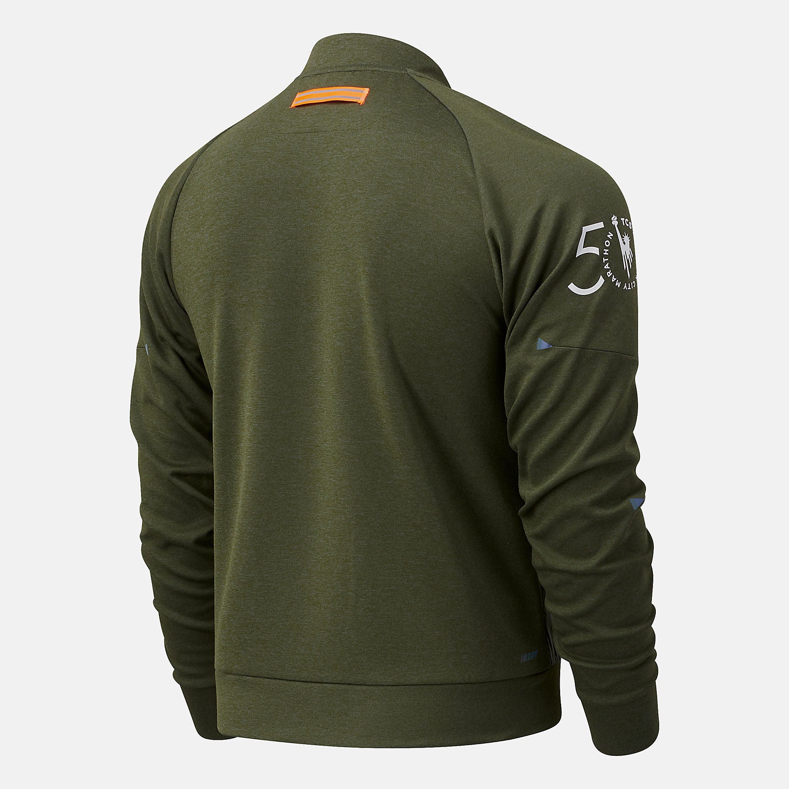Oak Leaf Green NYC Marathon Q Speed Heat Jacket New Balance Clothing