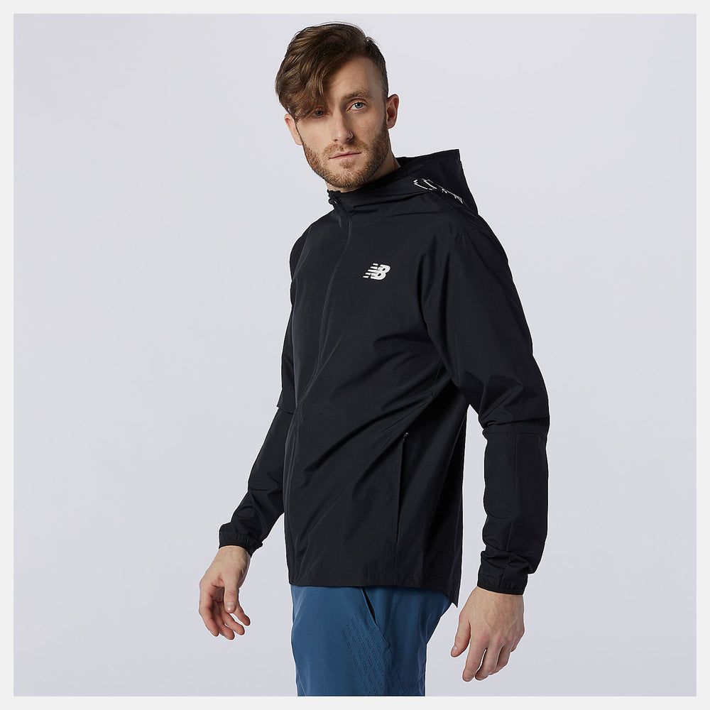 Black Fast Flight Jacket New Balance Clothing