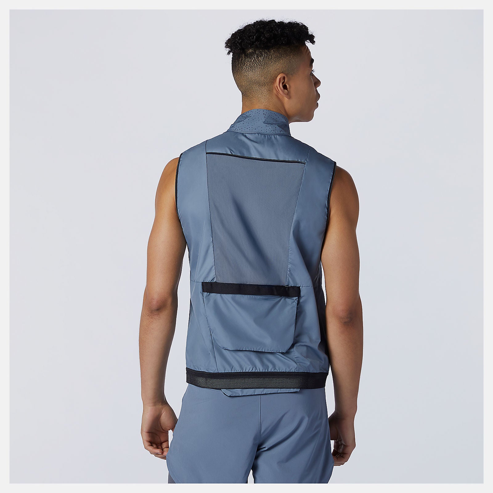 Ocean Grey PMV Portable Jacket New Balance Clothing